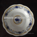 plato de sopa de placa profunda de cerámica de estilo chino
